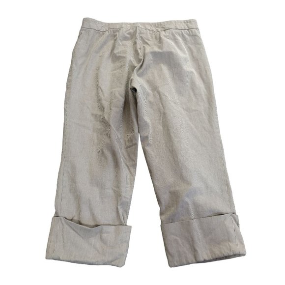 TRINA TURK LOS ANGELES CROP STRIPE PANTS WOMAN'S SZ 6‎ | S1 - Picture 4 of 10